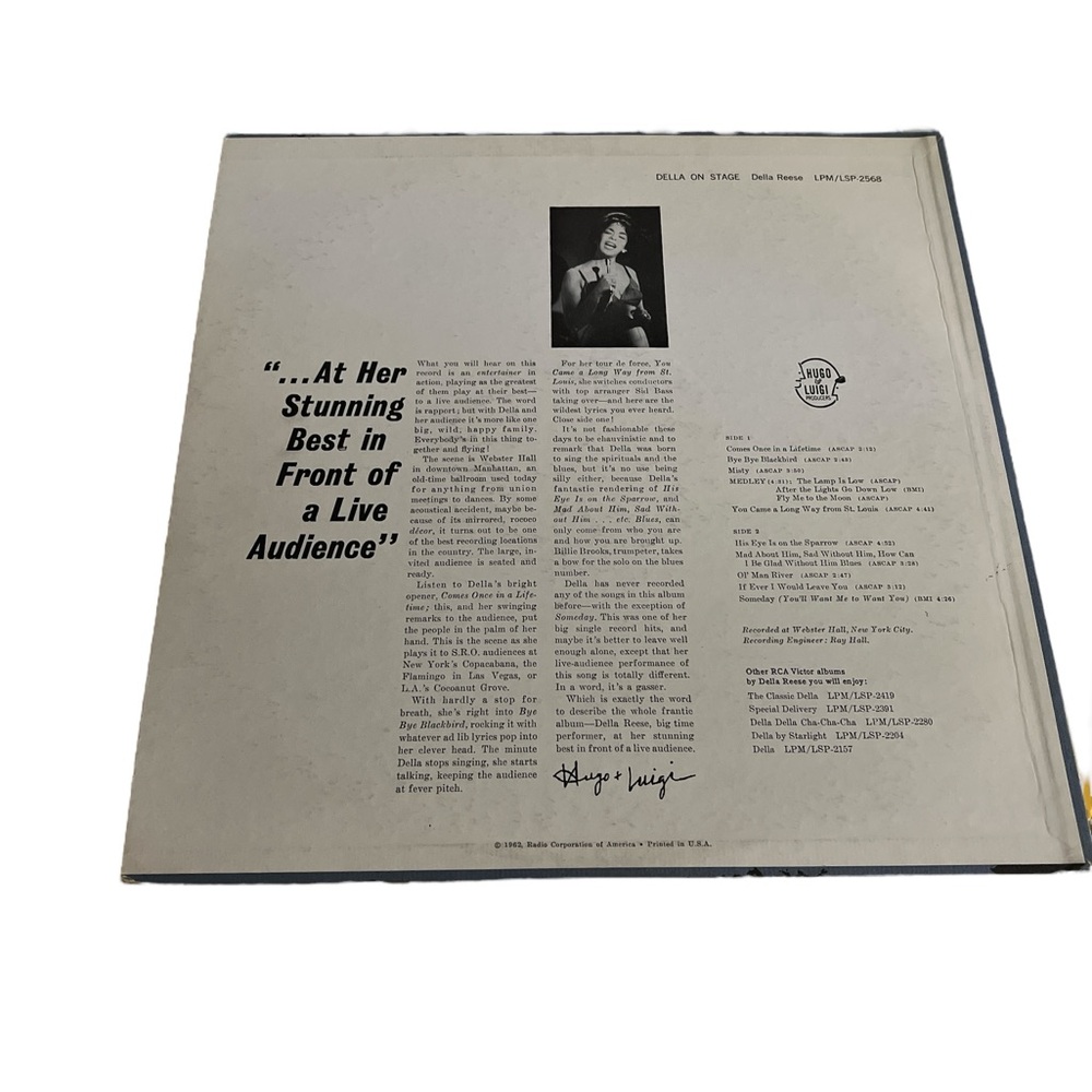 Della Reese Vinyl - Picture 2 of 2